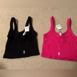 Free people movement tank set New with tags size M-L